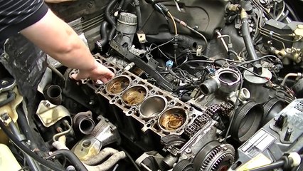 Mercedes W124.031 300E-24 M104.980 Blown Head Gasket