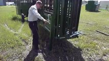 Portable Cattle Handling System Setup Including Fence Panels - Lakeland Group