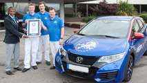 Honda Civic Records 83.52 Mpg In Europe – Guinness World Record!