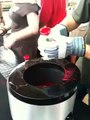 Makers Mark Glass Wax Dipping at Beer Bourbon and BBQ Fest