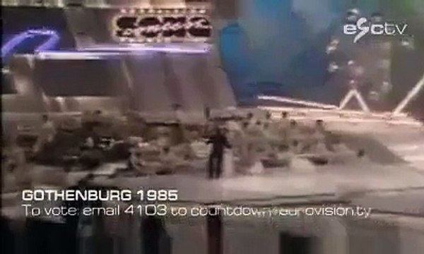 Eurovision 1985 - Wardrobe malfunction