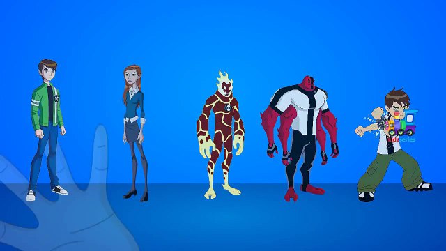Ben 10 Finger Family | Finger Family Cartoon Animation Nursery Rhymes for Children