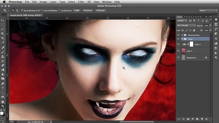 Possessed Glossy Eyes Photoshop Tutorial