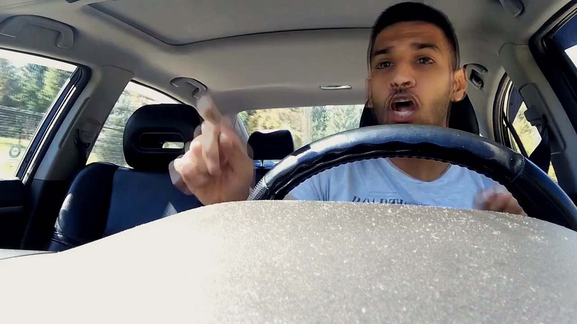 ⁣Driving alone vs. Driving with your parents..