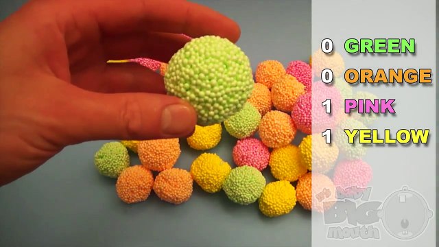Learn Colours with Squishy Glitter Foam! Fun Learning Contest!