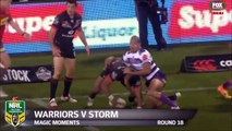 Rugby :  L'incroyable passe en backflip de Nathan Friend (Warriors vs Storm)