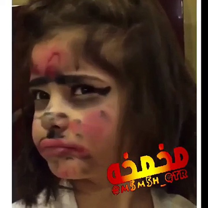 يا قلبوووو قبل وبعد الميك اب