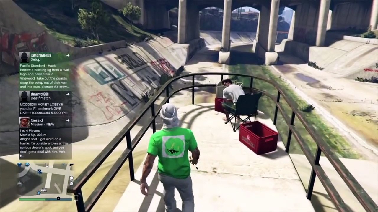 GTA 5 ONLINE ''NEW LAUNCH GLITCH" [1.27] TRAMPOLINE Glitch Fun With Friends!!!