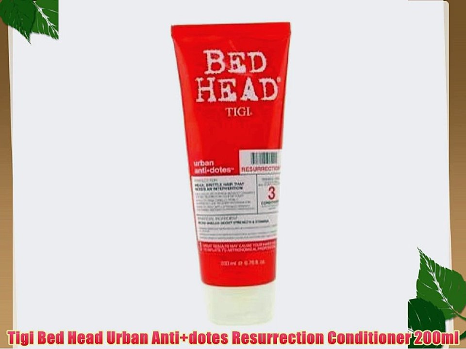 Tigi Bed Head Urban Anti dotes Resurrection Conditioner 200ml