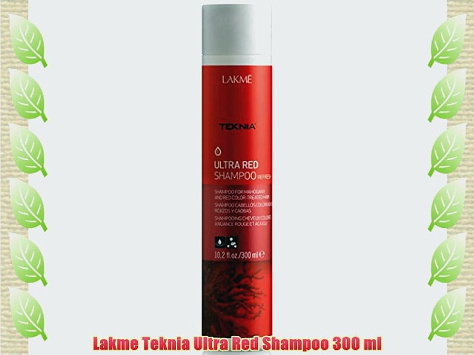 Lakme Teknia Ultra Red Shampoo 300 ml