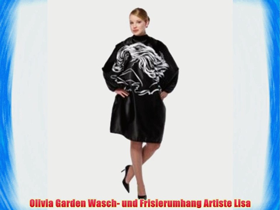Olivia Garden Wasch- und Frisierumhang Artiste Lisa
