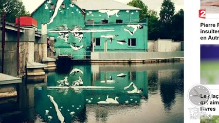Une oeuvre a particulièrement retenu l'attention lors du Malonny Art Festival en Lituanie - 2015/07/13