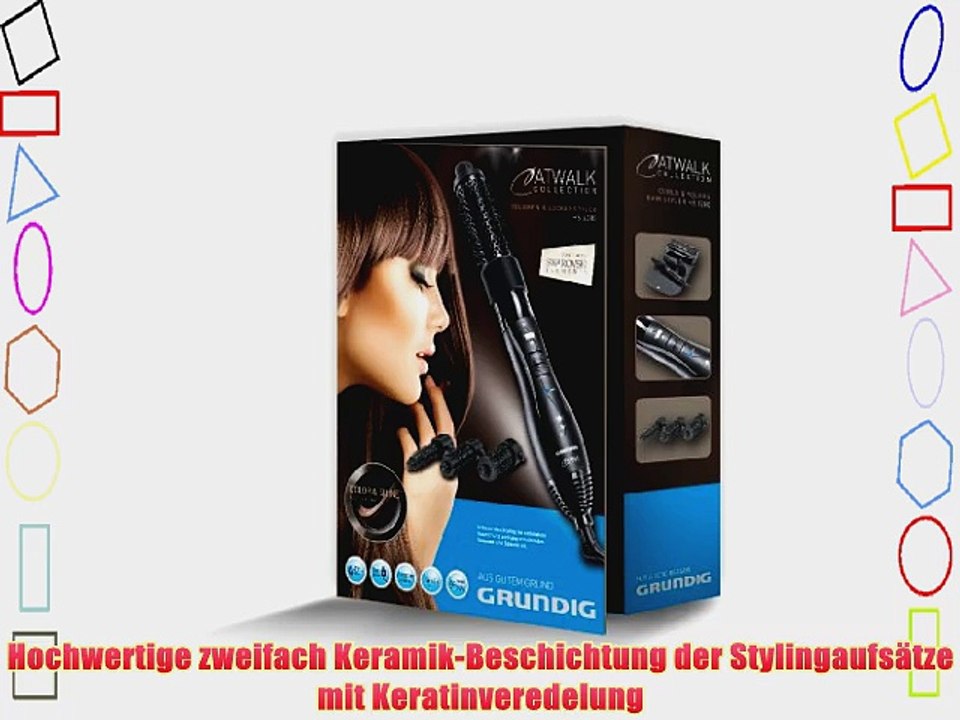 Grundig HS 6280 Catwalk Collection Volumen- und Lockenhairstyler (1200 Watt)