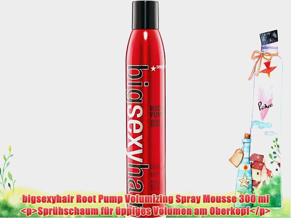 bigsexyhair Root Pump Volumizing Spray Mousse 300 ml