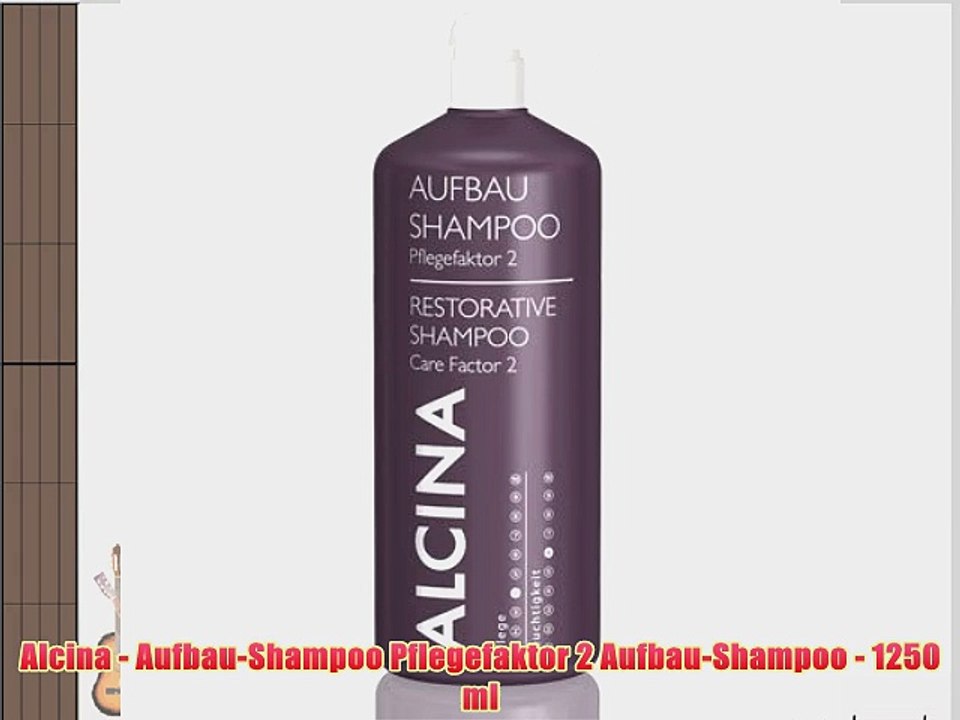 Alcina - Aufbau-Shampoo Pflegefaktor 2 Aufbau-Shampoo - 1250 ml