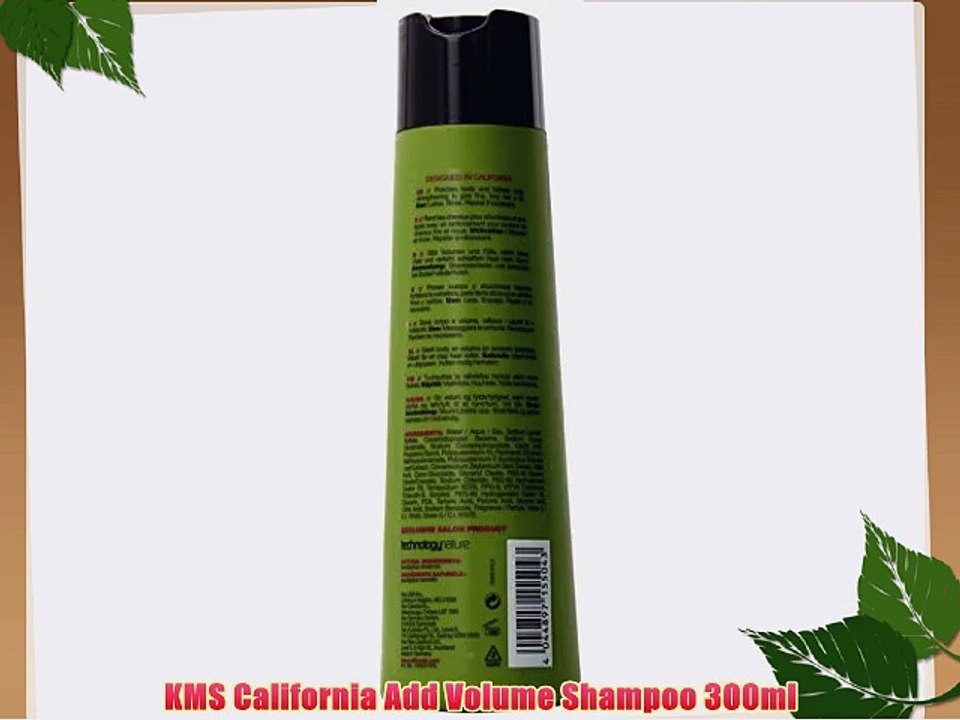 KMS California Add Volume Shampoo 300ml