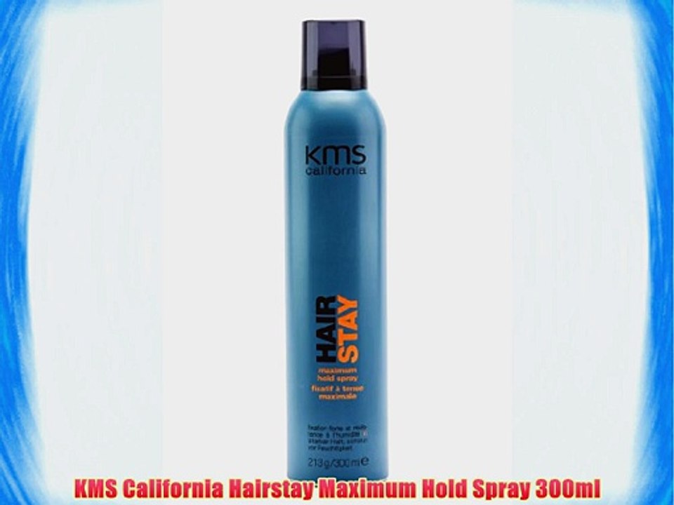 KMS California Hairstay Maximum Hold Spray 300ml