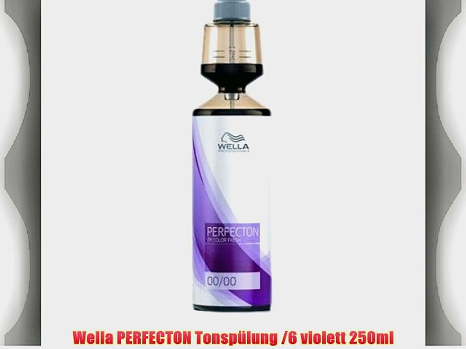 Wella PERFECTON Tonsp?lung /6 violett 250ml
