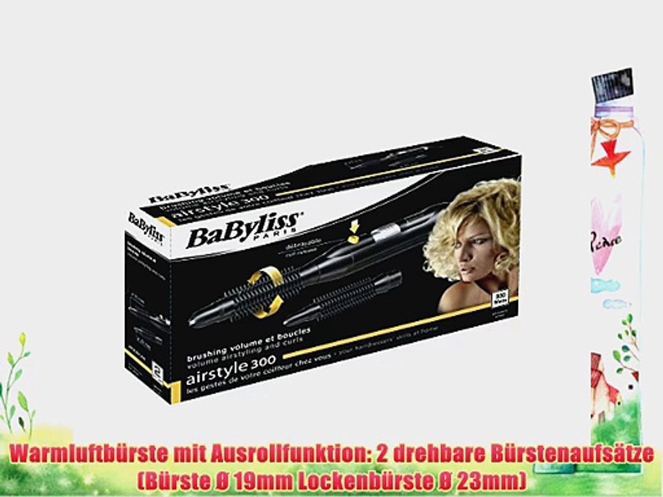 BaByliss 2656E Warmluftb?rste Ausrollfunktion