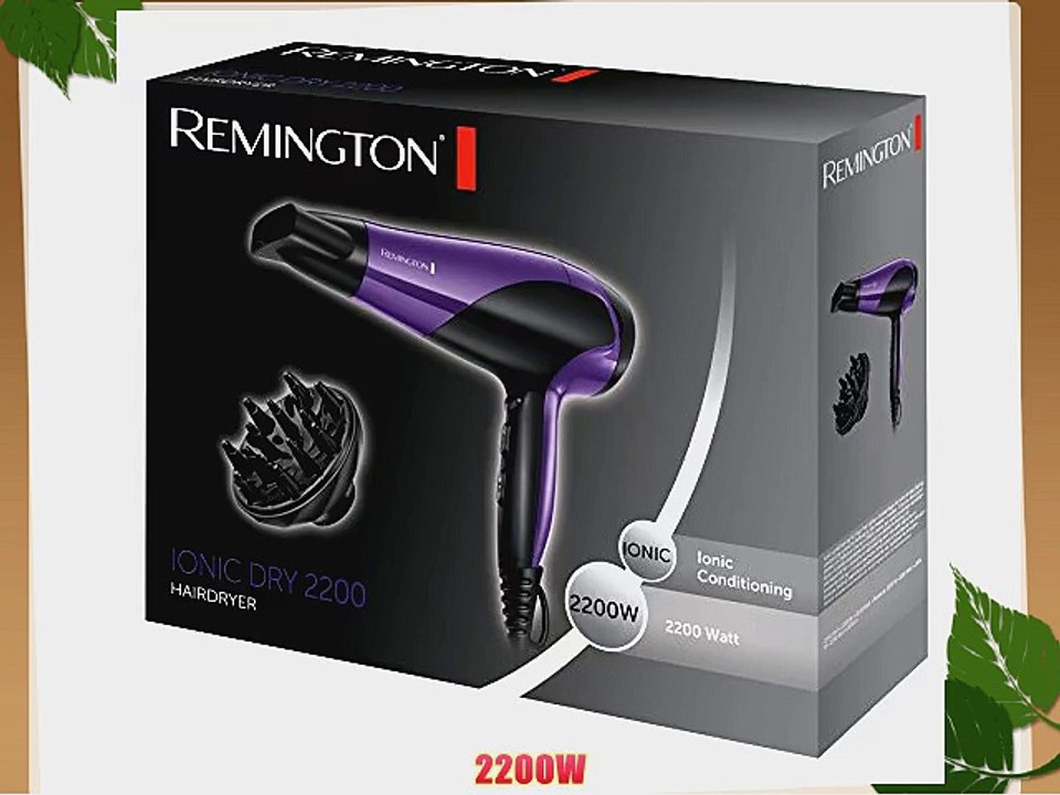 Remington D3190 Ionen-Haartrockner mit Diffusor 2200 Watt