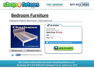Platform Bed - Shop4Futons