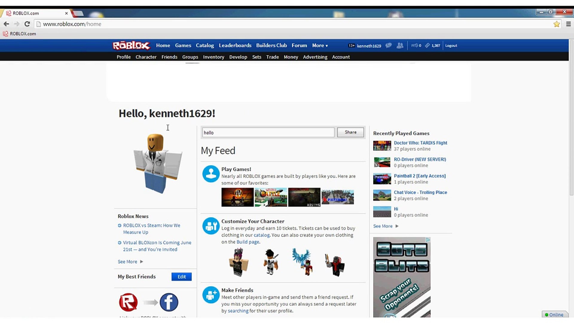 How Can I Buy Robux Roblox 2014 Video Dailymotion - roblox hack builders club 2014