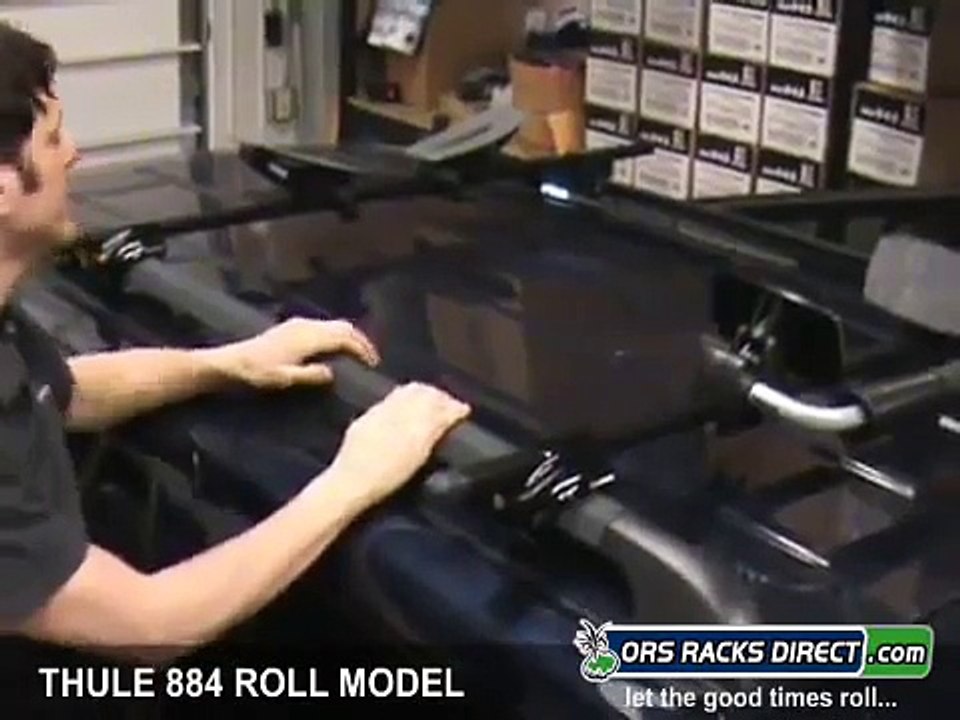 Thule 884 Roll Model Kayak Rack & Roller Review Video & Demo