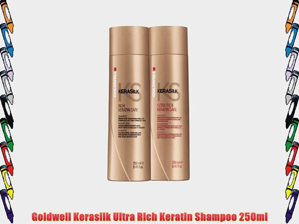 Goldwell Kerasilk Ultra Rich Keratin Shampoo 250ml