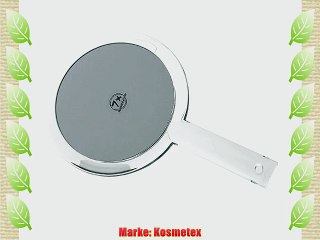 Acryl Handspiegel Standspiegel mit 7-fache Vergr??erung Kosmetex Kosmetikspiegel mit 2 Seiten