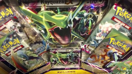 Pokemon TCG: Rayquaza Ex Box opening
