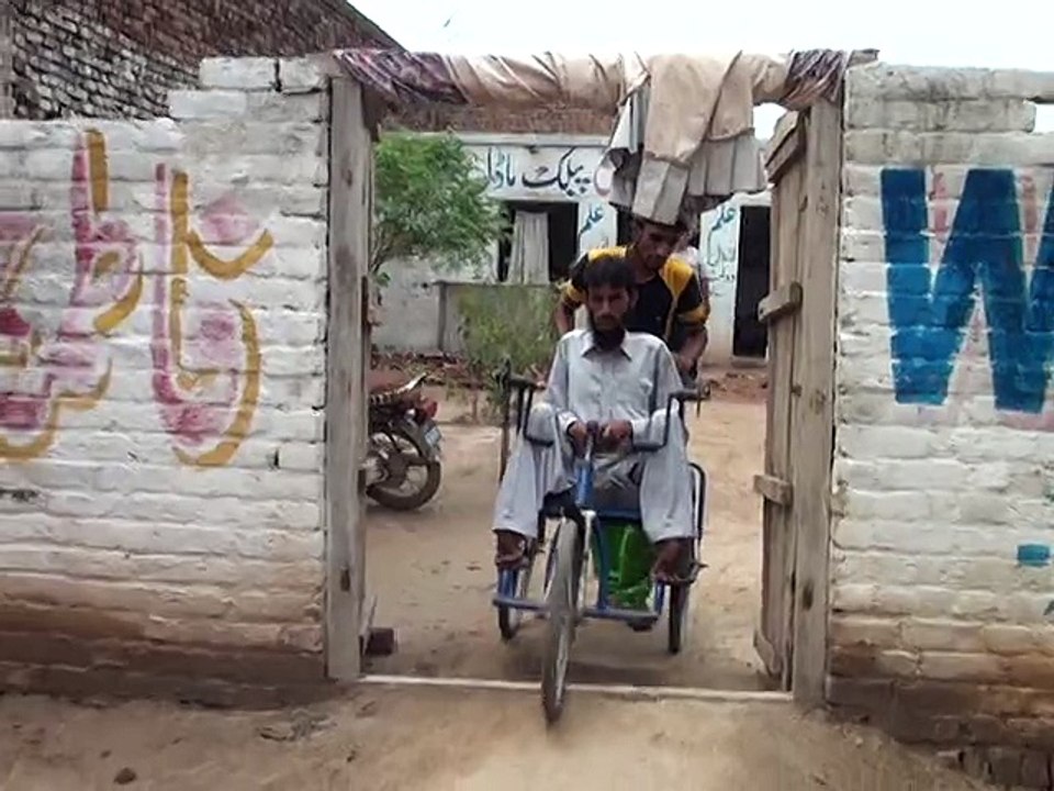 Disable person videos In Distt Nankana Sahib,Punjab Pakistan