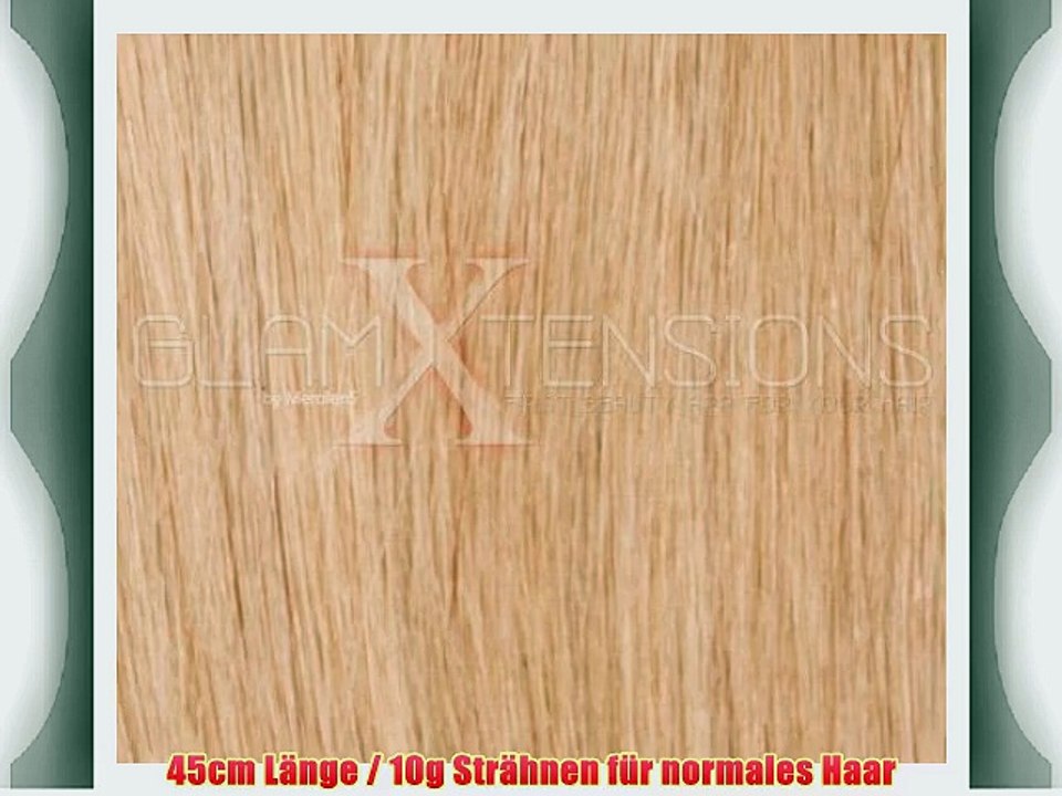 25 x 10g glatte indische Remy 100% Echthaar-Str?hnen/ U-tip / Extensions / Haarverl?ngerung