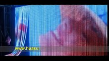 Flexible transparent LED Fond de scène LED,LED video wall,écran LED