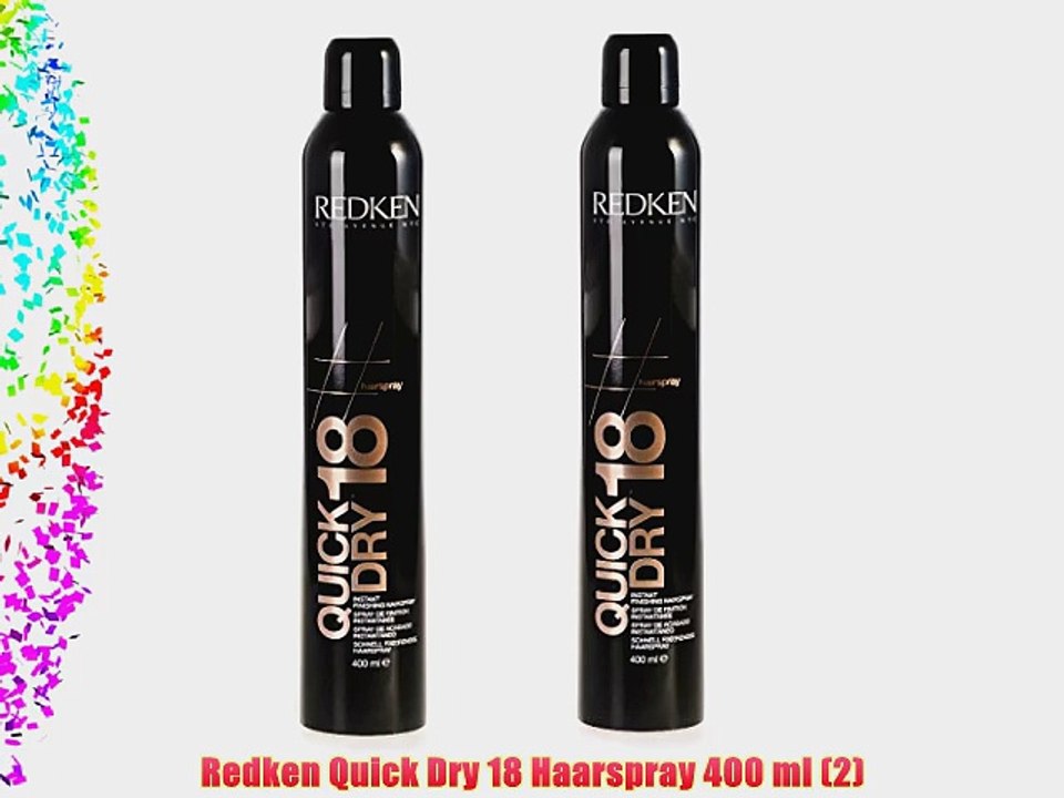 Redken Quick Dry 18 Haarspray 400 ml (2)