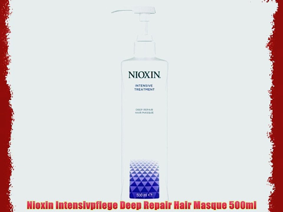 Nioxin intensivpflege deep repair hair masque 500ml