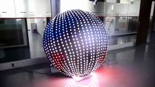 LED Ball application-Flex dot LED dot facade decoration,LED dot