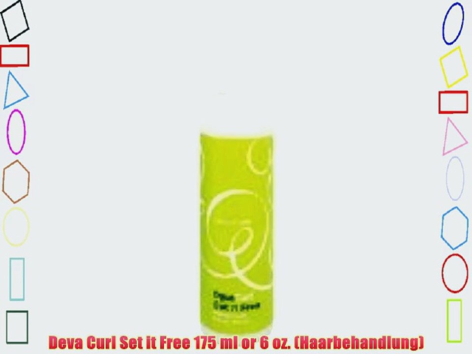Deva curl set it free 175 ml or 6 oz. (haarbehandlung)