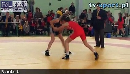 Ogólnopolska Olimpiada Młodzieży zapasy kobiet 38kg Finał Głowacka vs Olszewska