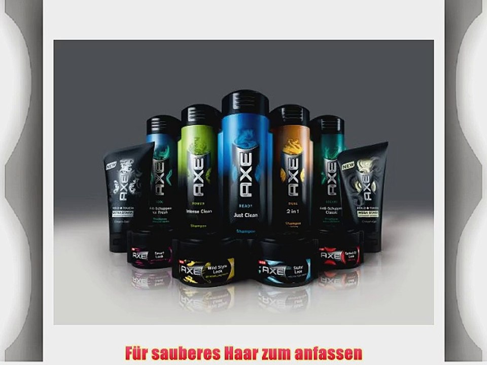 Axe Hair Shampoo Anti-Schuppen Classic f?r schuppiges Haar 3er Pack (3 x 300 ml)