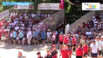 2015 France Doubles à Gap, Sport Boules, présentation des équipes finalistes