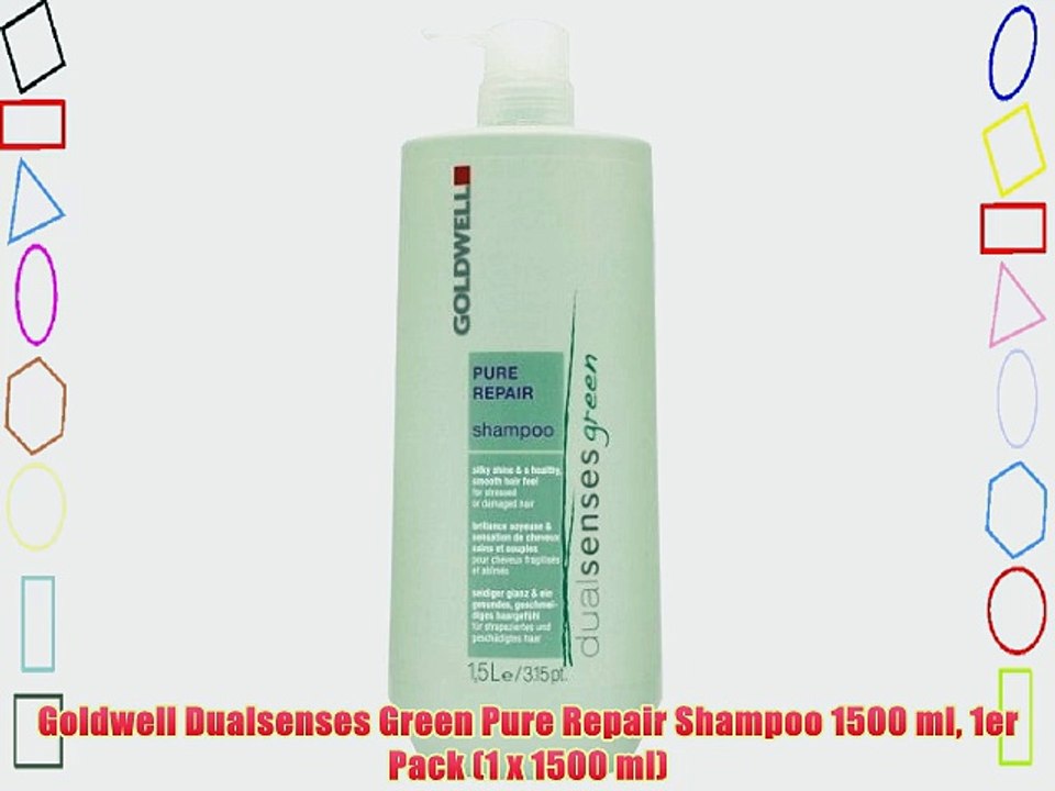 Goldwell Dualsenses Green Pure Repair Shampoo 1500 ml 1er Pack (1 x 1500 ml)