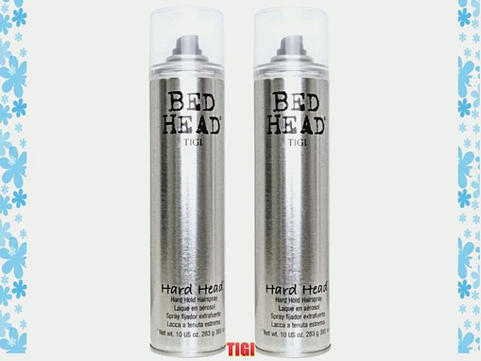 TIGI Bed Head Hard Head Hairspray 2 x 385ml = 770ml