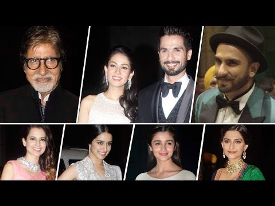 Shahid Kapoor & Mira Rajput's RECEPTION in Mumbai