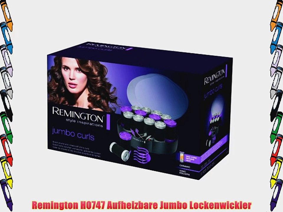 Remington H0747 Aufheizbare Jumbo Lockenwickler