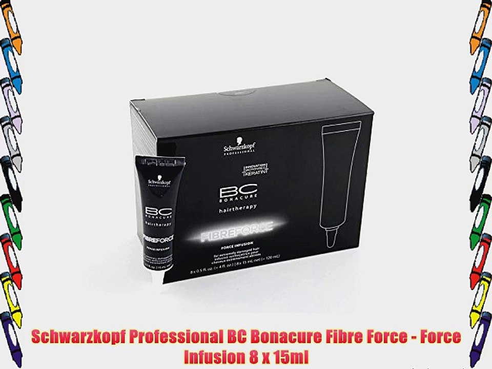 Schwarzkopf Professional BC Bonacure Fibre Force - Force Infusion 8 x 15ml