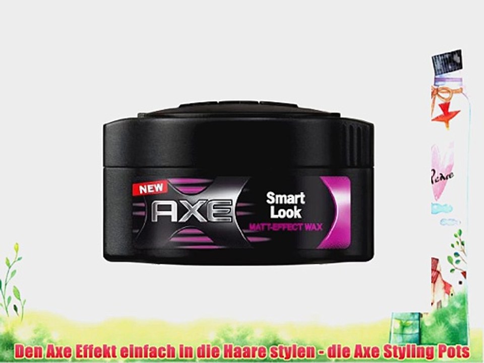 Axe Smart Look Matt-Effect Wax 3er Pack (3 x 75 ml)