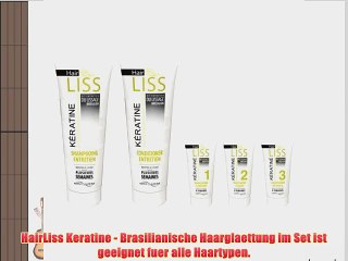 Veana Claude Bell HairLiss Keratin - Brasilianische Haargl?ttung (5er Set) 1er Pack (1 x 650