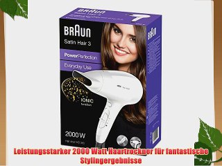 Braun Satin Hair 3 HD 380 Power Perfection solo Haartrockner
