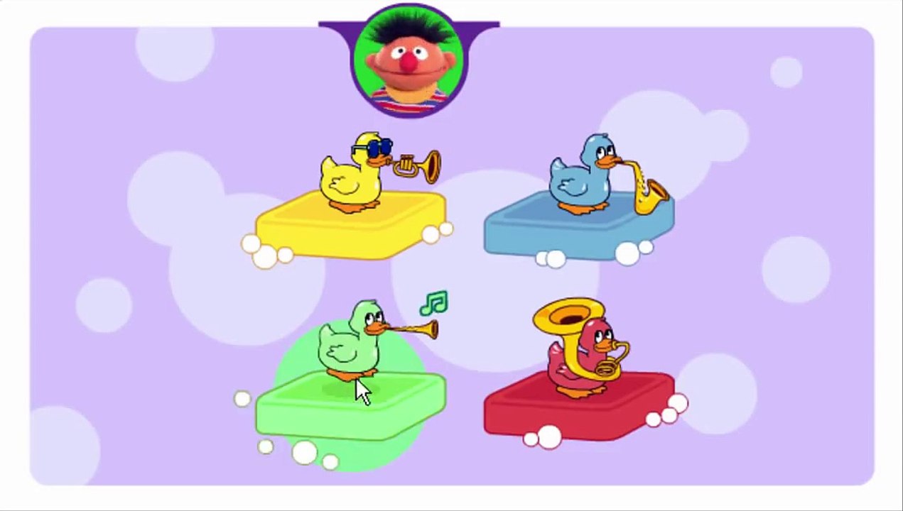 Play With Me Sesame Duckie Races Cartoon Animation Sprout PBS Kids Game Play Walkthrough
