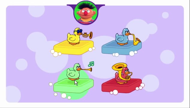 Play With Me Sesame Duckie Races Cartoon Animation Sprout PBS Kids Game Play Walkthrough
